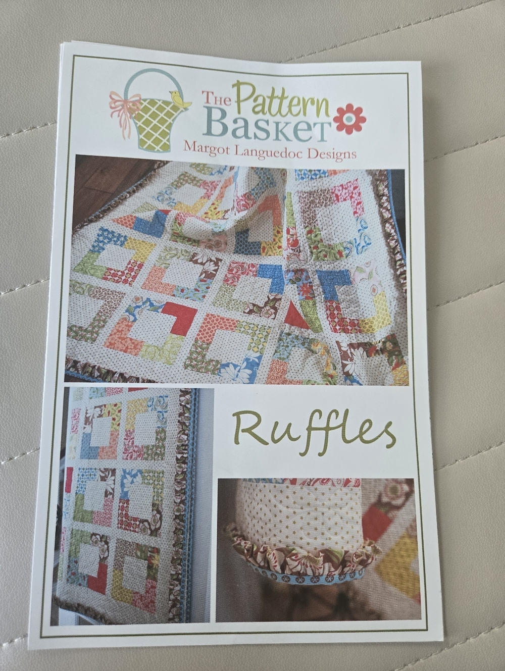 The Pattern Basket Ruffles Quilt Pattern